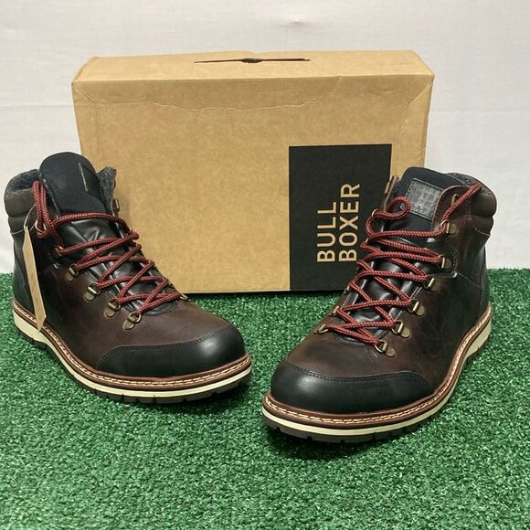 NWT Bull Boxer Serret Handcrafted Leather boots men’s size 13 (OKPM-07-038) - Picture 1 of 11